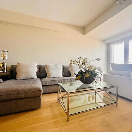 Vue Mer, Famille, Télétravail, Chiens Admis&garage Apartamento Knokke-Heist